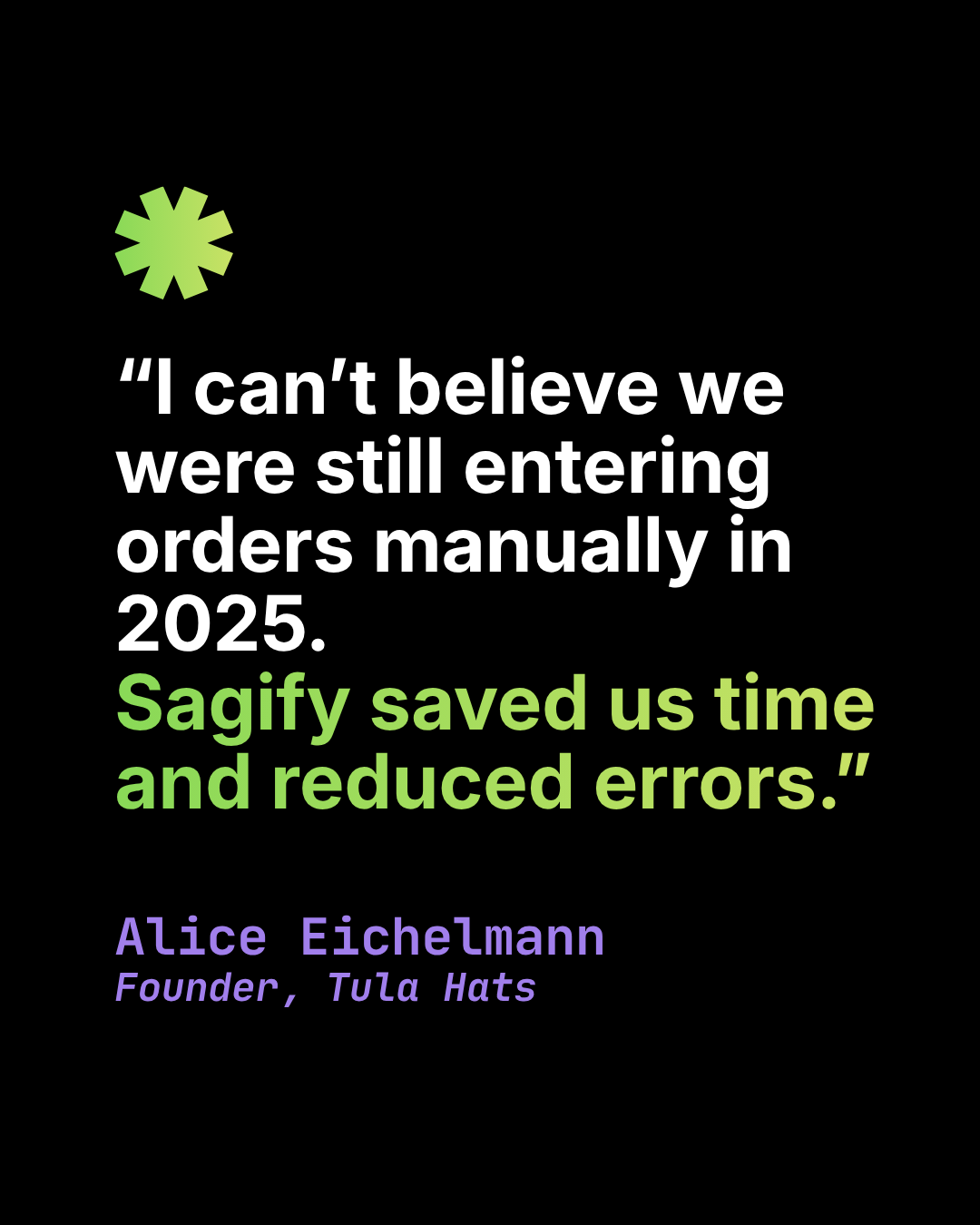 How Tula Hats Got Their Month-End Back With Sagify